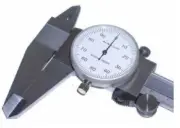 NEW 0-6" SHOCKPROOF STAINLESS STEEL DIAL CALIPER