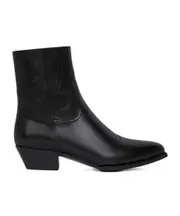 CELINE WESTERN ZIPPED BOOTS in Calfskin 44,45,40,41,42,43 black