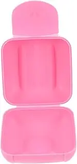 KOCKSHION Box Portable Storage Container Pink Keys Holder Pouch Plastic Menstrual Cups Keys Organizer