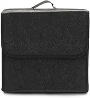 Car Boot Organiser Car Trunk Organizer Bag Foldable Stowing Tidying Storage Box Fit For Peugeot 206 307 308 3008 207 208 407 508(GRAY,Small)