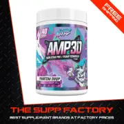 Nexus Sports AMP3D 40srv PHANTOM DROP | Pre Workout PUMP Non Stim Focus