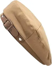 [SAFIGLE] Berets Cap Bucket Hats Women Sun Hat Women Beret Hats for Simple French Beret Hat Barrette Simple Beret Hat Chapeau Beret Hats for Women Woman Sun Hat Custom Khaki Cloth