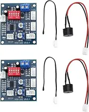 ECSiNG 2PCS PWM Fan Thermostat Fan Speed Controller PWM Fan Temperature Control Speed Regulator Fan Thermostat Module Fan Automatic Temperature Control Regulator 12V 9A NTC 50K