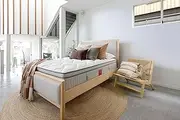 Sleepy's The Mattress Experts | Eriksen Square Bed Frame | Modern Aesthetic | Clean Lines | Natural | King