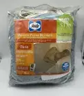 Sealy Heated Soft Plush Blanket Twin with Digital Controller Light Blue