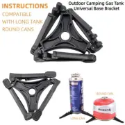 Universal Non Slip Camping Equipment Collapsible Tripod Base Gas Tank Holder AU