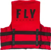 FLY RACING NYLON VEST RED SM/MD 112224-100-030-20 Small | Medium 221-29205