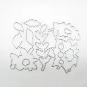 Flower Green Leaf METAL CUTTING DIES Stencil Scrapbooking Card Paper Embossing F