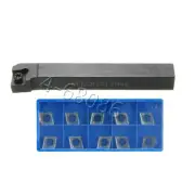 SCLCR1212H09 12x100mm Lathe Turn Tool Holder +CCGT09T304-AK aluminum insert