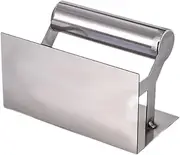 Fenteer Drywall Corner Tool Right Angle Plaster Stainless Steel Corner Trowel Sturdy Professional Multifunctional Concrete Edger, Inside