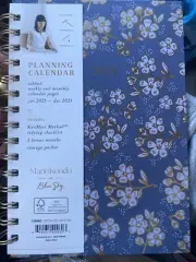 Blue Sky Day Designer 2025 Calendar Planner Weekly New Fashion Pocket White Pgs