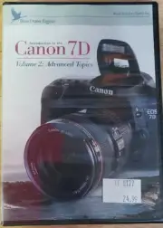 Digital Introduction to the Canon EOS 7D Advanced Topics Vol. 2 DVD