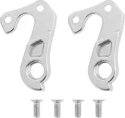 ECSiNG 2 Set Bike Rear Derailleur Hanger 5.5x3.4cm Aluminum Alloy Mech Derailleur Hanger Hook Adapter Compatible with Lapierre Froggy Compatible with Lapierre Zesty