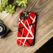 VH Guitar Pattern iPhone 11 12 13 14 15 Hard Case
