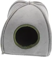 Kisangel Cozy Hamster House Bed Semi-Enclosed Hideout for Small Animals Rabbit Toys