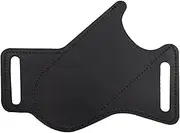 Knife Belt Holder - Waist Knife Sheath Scratch Resistant Part of Wear Resistant Synthetic Cowhide Leather 5 Inch | Knife Holder Pair