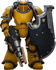 JoyToy Warhammer 40K: Imperial Fists Breacher with Lascutter 1:18 Scale