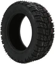 Shockproof Off Road Tire, 11 Inch Electric Scooter Tire 100/65 6.5 Vacuum Tubeless Rubber Tire with Inflatable Nozzle for Enhanced Performance