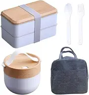 Lunch Containers - Large Capacity Lunch Box for Kids | Leakproof Meal Prep Supplies, Lightweight Food Bowl for Studio, School, Gym