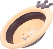 JOINPAYA Foldable Cartoon Wash Basin for Boy Girl Portable Small Washing Tub for Travel Collapsible Design with Hook Space-Saving Household Washbasin Adorable