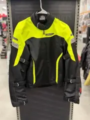Alpinestars Leonis Drystar Air Jacket (Small, Black/Fluo Yellow)