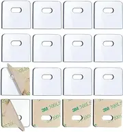 [SOGEWO] (16 Set/32 Pieces) Clear Vertical Blind Repair Tabs, Vertical Blinds tabs/Blind Fixers for Vertical Blinds Replacement Slats & Parts