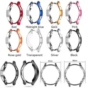 For Samsung Galaxy Watch4 Classic 42MM/46MM TPU Plating Case Cover Bumper Frame#