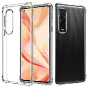 For Oppo Find X2 Pro Case Shockproof Tough Air Cushion Gel Clear Transparent Heavy Duty Case Cover