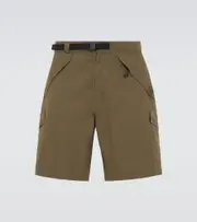 [Loro Piana] Loro Piana Cotton-blend technical shorts AU 87 green