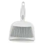 Broom Dustpan Brush Small Dust pan : Small Dustpan and Brush Set Mini 1pcs Gray