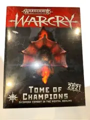 Warhammer Age Of Sigmar: Warcry: Tome Of Champions 2021 RPG Gaming Book SEALED