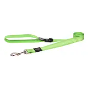 Rogz Classic Reflective Dog Safety Lead Lime XL
