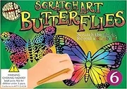 House of Marbles Scratch Art Set-Butterflies