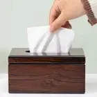 New Modern Napkins Holder Household Tissue Box Cover Tissue Storage Box