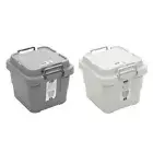 2 x 30L Plastic Storage Box Home Office Storage Organiser Container Tote Box