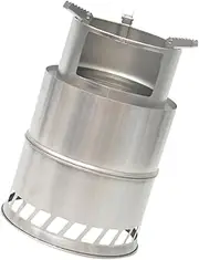 COOLHIYA Portable Camping Stove Wood Burning Lightweight Emergency Mini Camp Stove