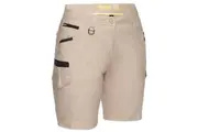 Bisley Ladies FLX & MOVE Stretch Cargo Shorts BSHL1044 - Stone