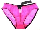 Love Claudette Dessous Mesh Bikini Panty Women's Sexy Lingerie Neon Pink Savoy