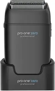 Pro-One Zero Foil Shaver PRO60, Dual Hypoallergenic, Wet & Dry, Turbo Rotary, 120min Cordless, Stainless Steel, Rechargeable, Modern Style