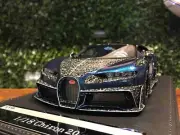 *SUPER RARE* VMB 1/18 Mansory Bugatti Chiron 2.0 Metallic Blue LIMITED 99 Pieces