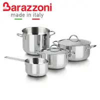 在飛比找蝦皮商城優惠-義大利BARAZZONI巴拉佐尼 不鏽鋼 廚師鍋具6件組 2