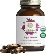 The Synergy Company Rapid Rescue 42 Organic Capsules