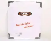 Flexxball Punch to Lights and Music Smart Boxing Wall Target 109F-A Phone Stand