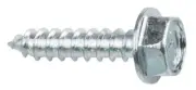 Hex Washer Head Lag Screws 5/16 In x 3 In (7/16 Head) Full Thread Zinc Plated...