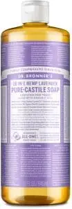 DR. BRONNER'S Pure-Castile Soap Liquid (Hemp 18-in-1) Lavender 946ml