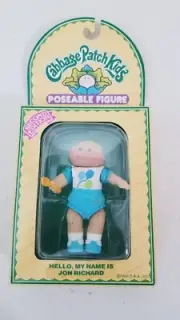 1984 Cabbage Patch Kids Poseable Figure 2nd Edition SEALED Boy, Jon Richard