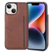 Soka Hanman Card Leather Case (Suits iPhone 15) - Brown