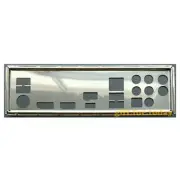 For ASRock B450 Gaming-ITX/ac Shield I/O IO Rear Baffle Backplate Motherboard