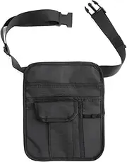 tieedhfu Adjustable Belt Apron Bag With Pouch For Restaurant Staff Mini Flashlights OxfordCloth Restaurant Waiter Waist Bag Money