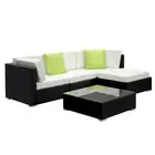 Gardeon 4 Seater Outdoor Lounge Furniture Wicker Set Sofa Rattan Modular Setting